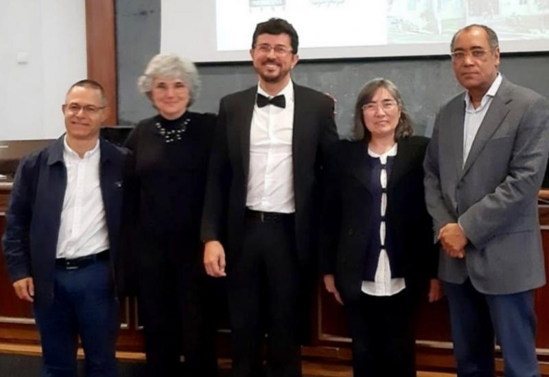 Médico brumadense defende mestrado na Europa