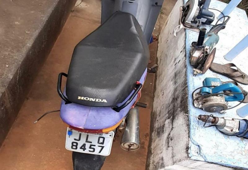 Cipe Sudoeste recupera em Licínio de Almeida moto furtada em Guanambi