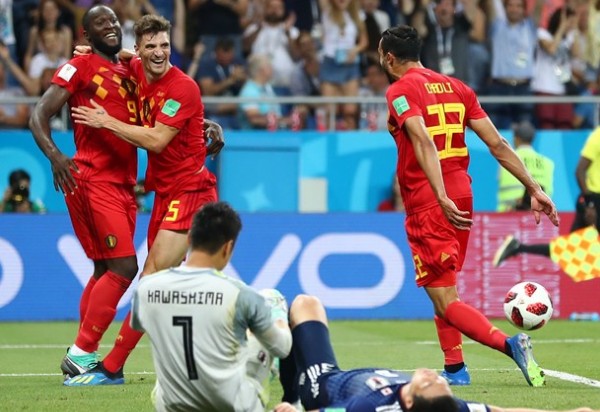 Bélgica vira no último lance e tira o Japão da copa