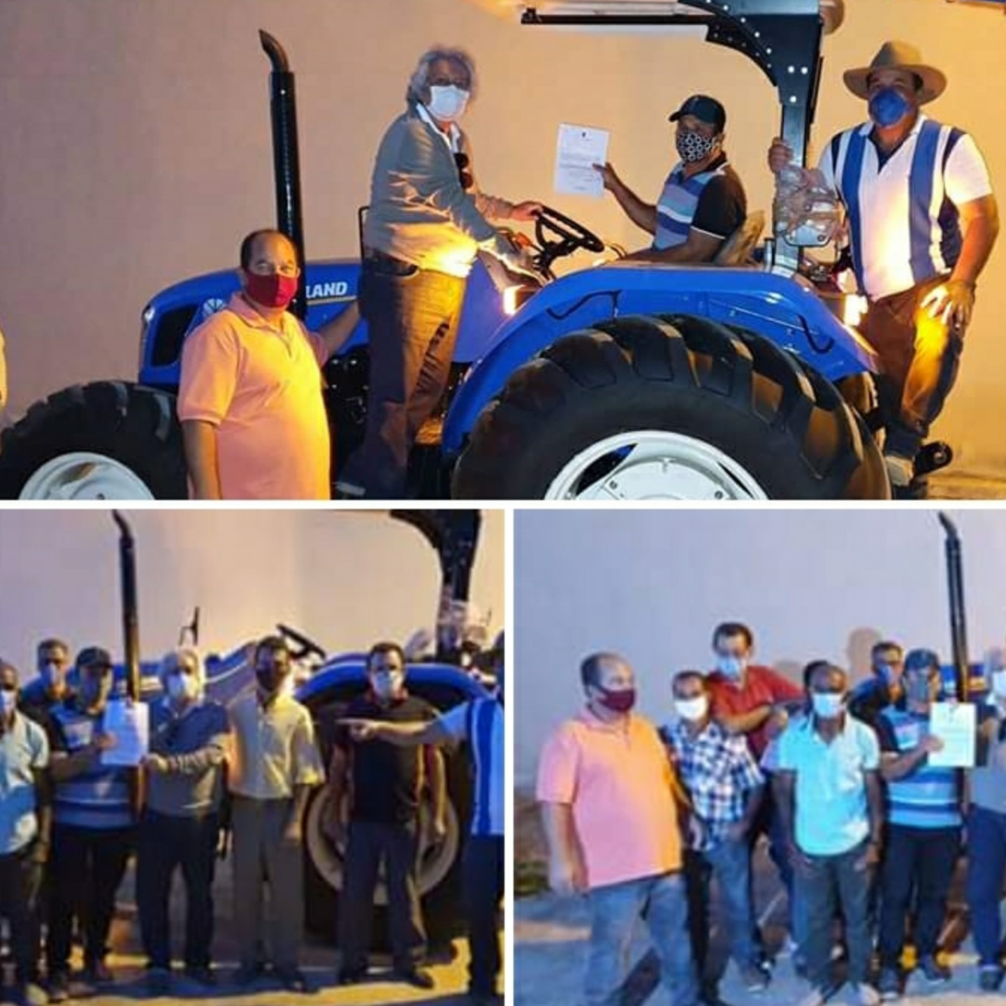 Deputado Marquinho Viana participa da entrega de equipamentos de mecanização agrícola em Ituaçu