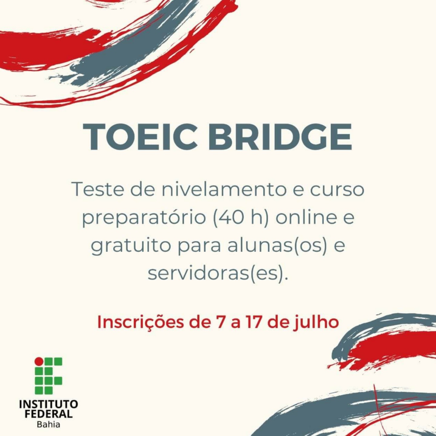 IFBA abre inscrições gratuitas para teste de proficiência em Língua Inglesa