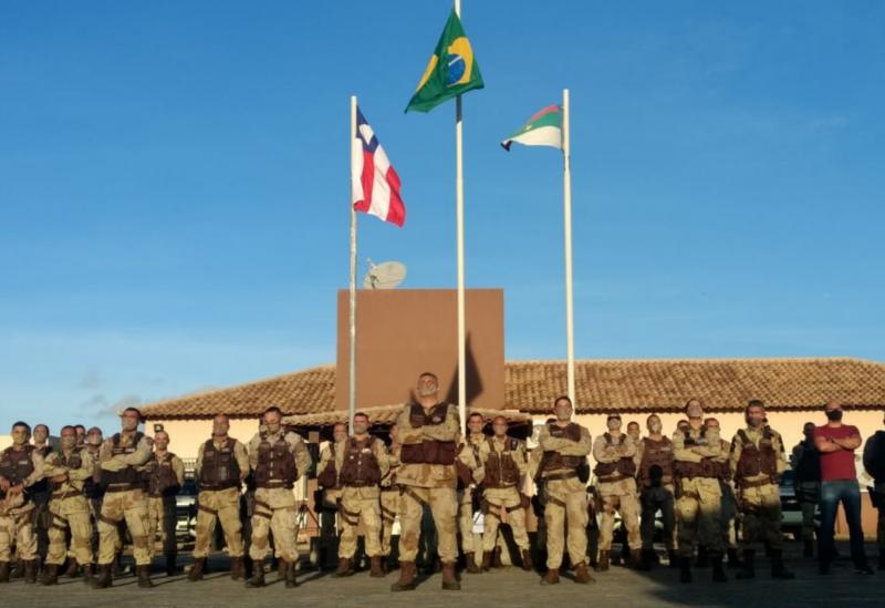 Comandante da Cipe Sudoeste retoma atividades após acidente de carro   