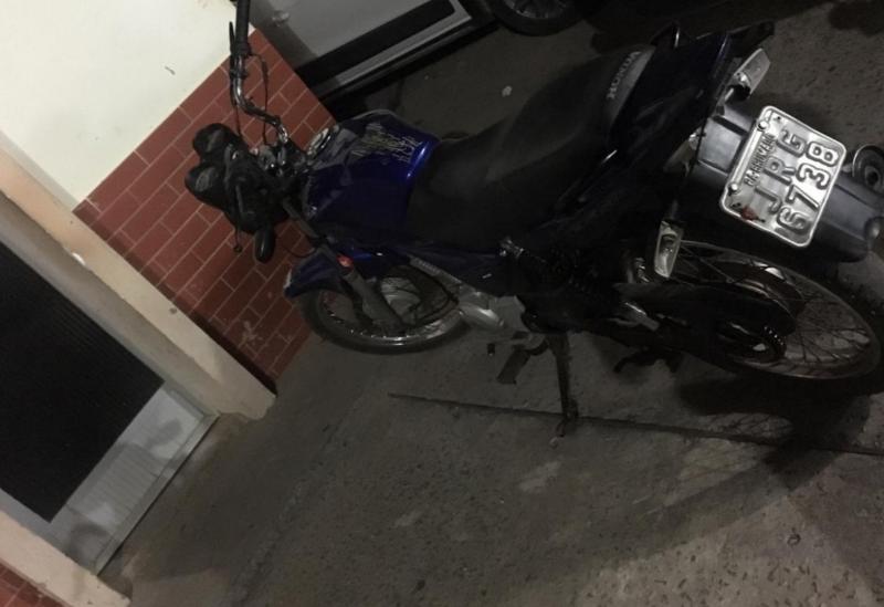 Brumado: Polícia Militar recupera moto furtada