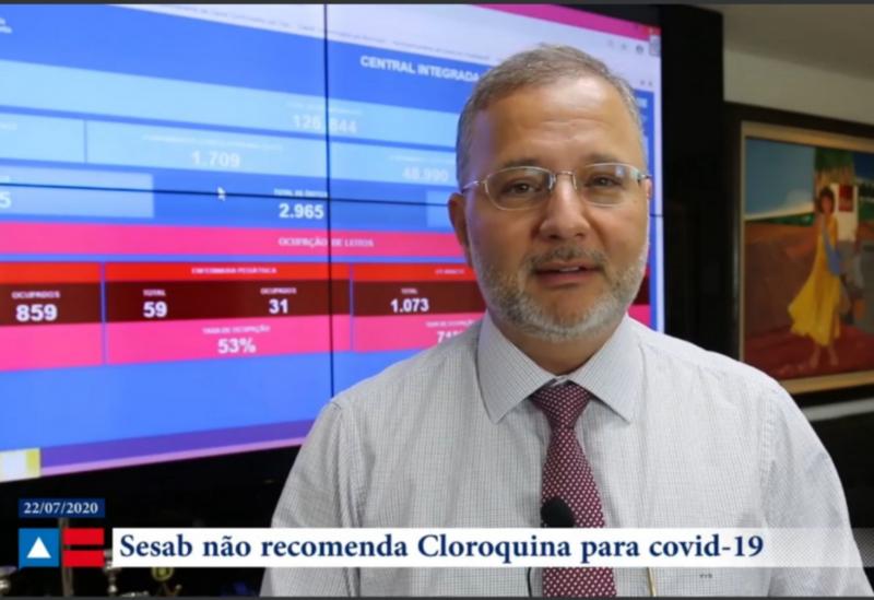 Secretaria de Saúde da Bahia não recomenda uso de cloroquina e hidroxicloroquina em pacientes com Covid-19
