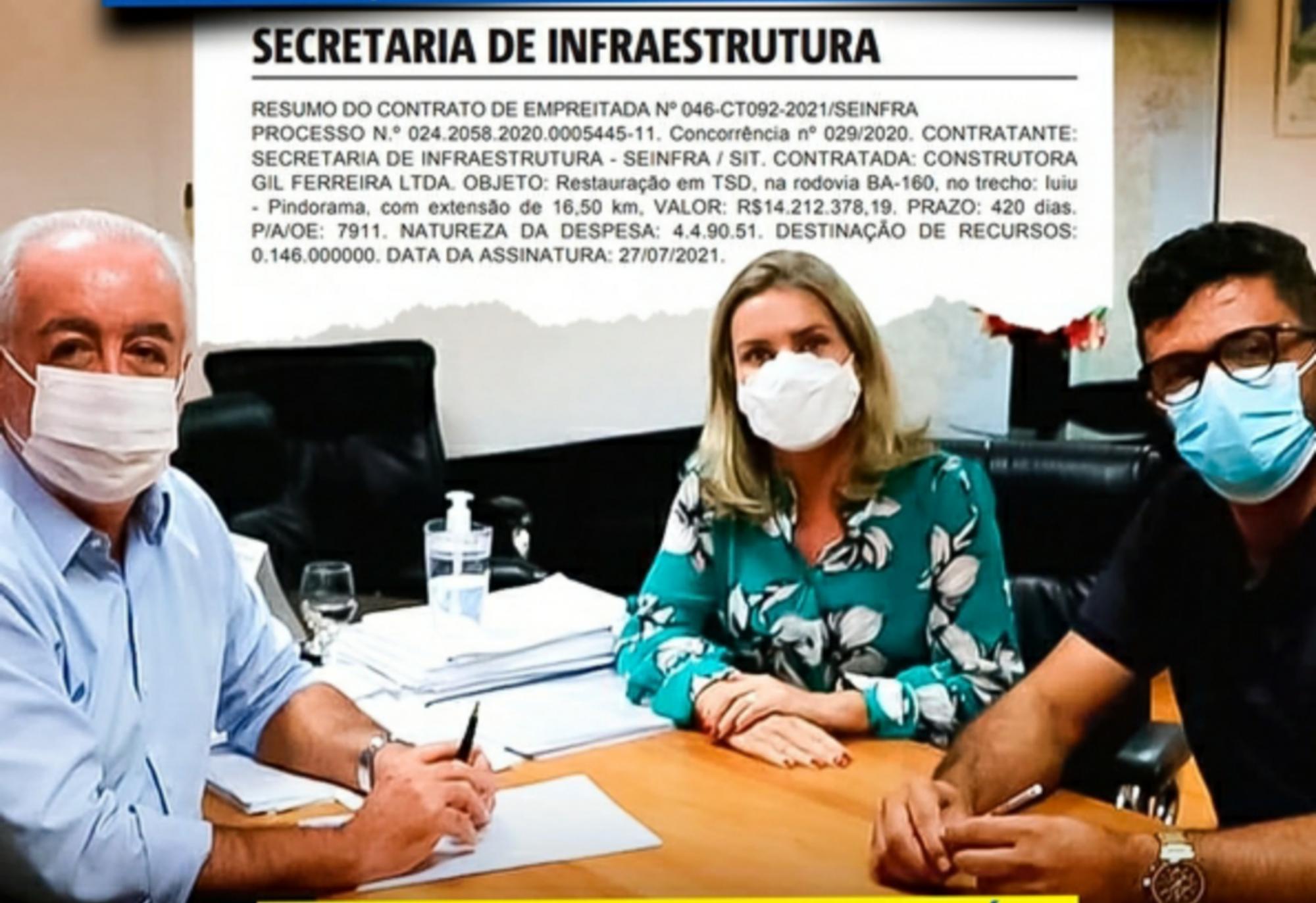 Publicado contrato para execução das obras da estrada de Pindorama a Iuiu