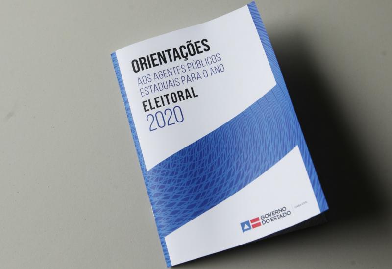 Governo do Estado lança cartilha para orientar ação dos agentes públicos em ano eleitoral