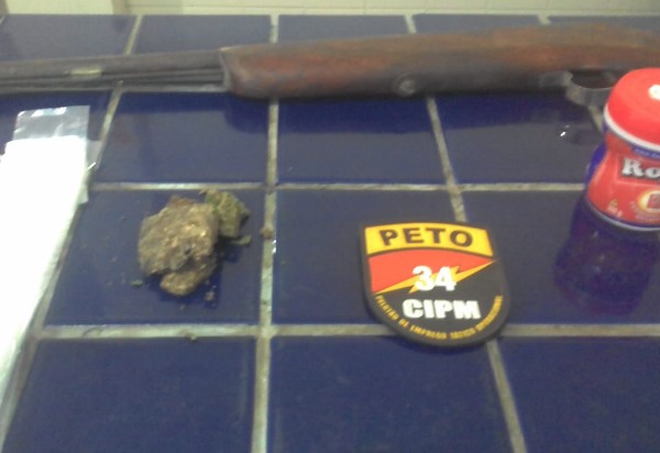 Brumado: Polícia Militar apreende Droga e Arma de fogo artesanal