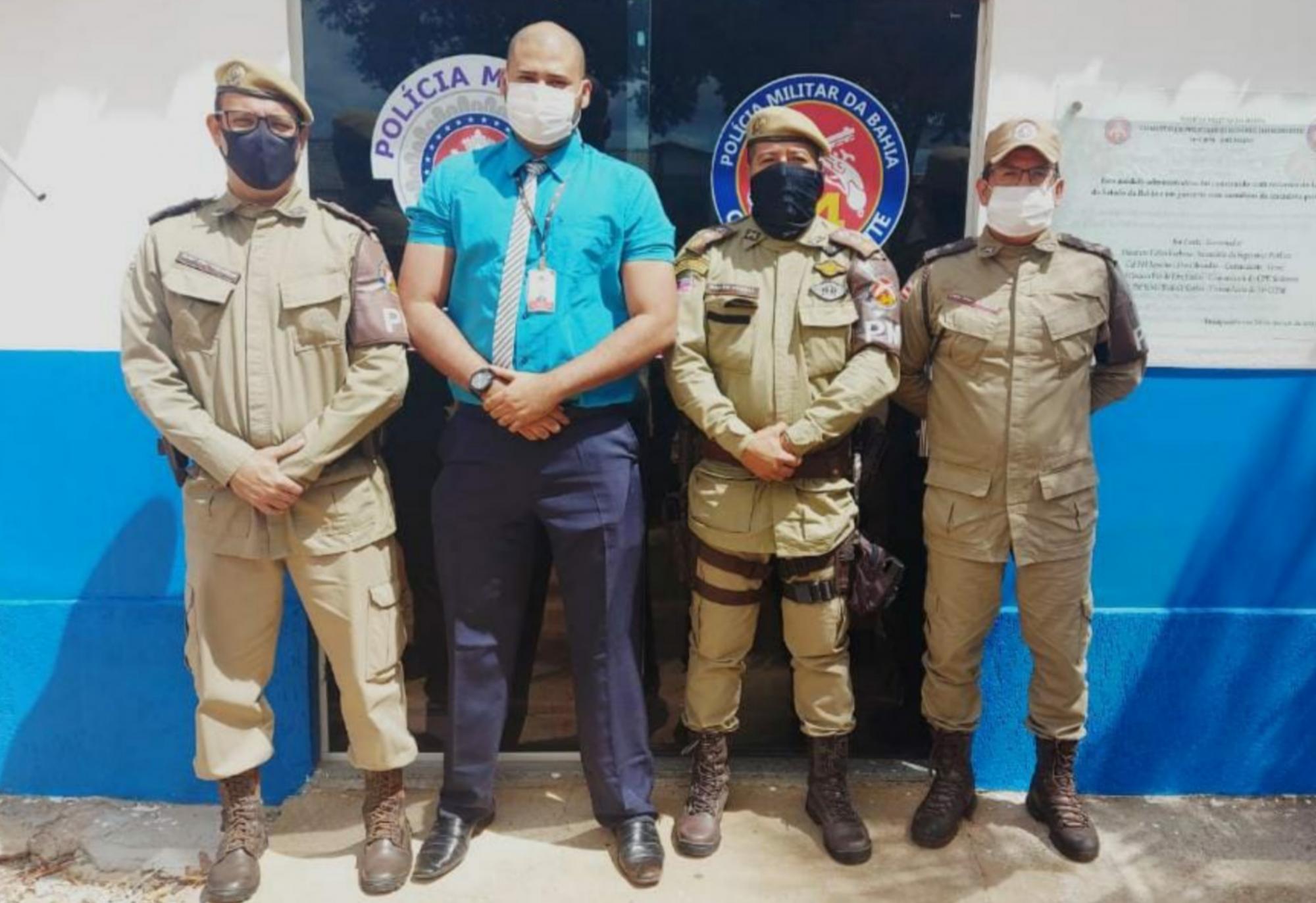 Brumado: 34ªCIPM firma parcerias para reestruturação das dependências físicas