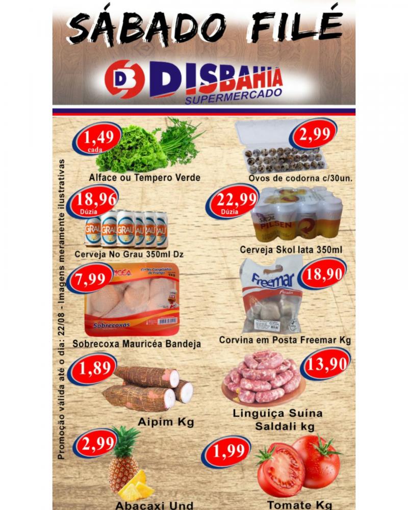 Ofertas: Sábado Filé do Disbahia Supermercado