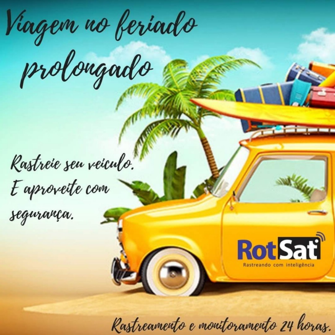 Rotsat: rastreie o seu veículo e aproveite o feriado prolongado com segurança