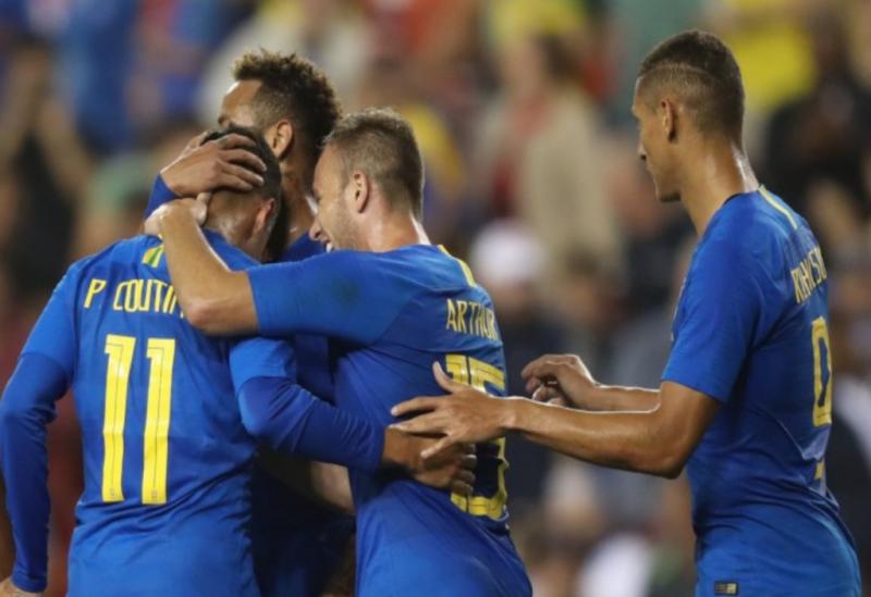 Seleção Brasileira goleia El Salvador em amistoso disputado nos EUA