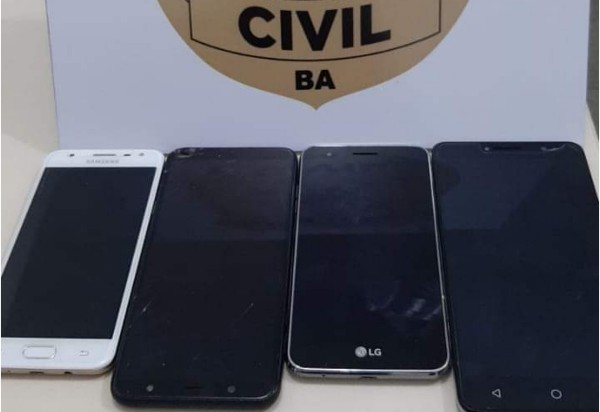 Brumado: Polícia Civil recupera celulares roubados