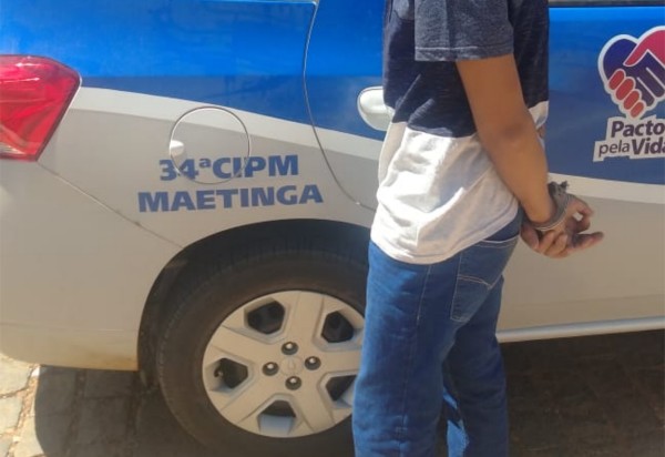 Maetinga: foragido da justiça de São Paulo é preso no centro da cidade