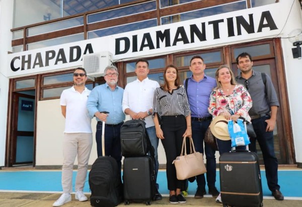 Em viagem à Chapada, Ivana e comitiva do governo buscam fomentar investimentos