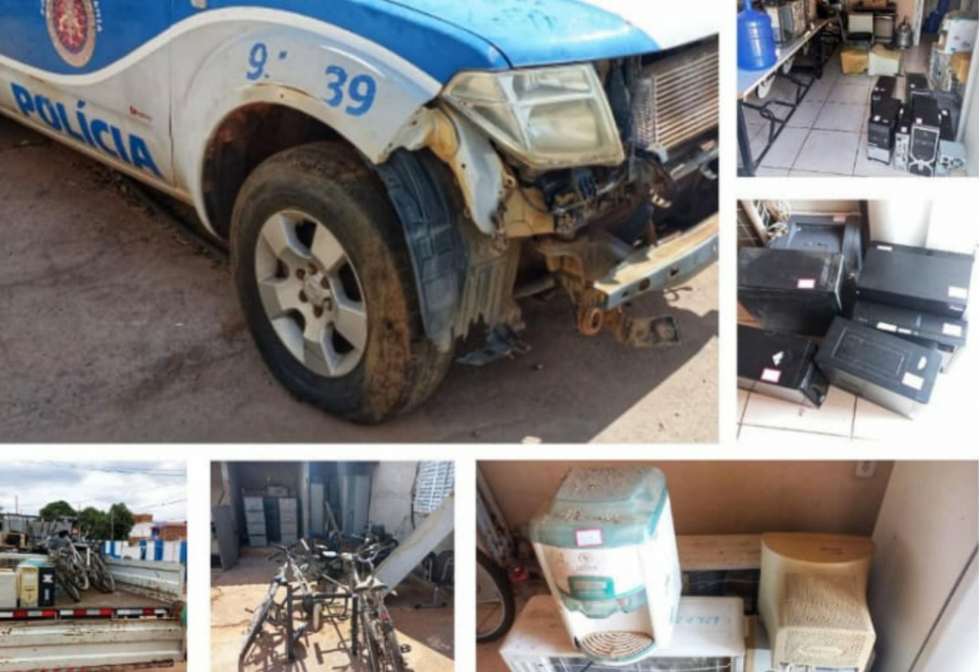 Brumado: Major PM Leila retira materiais sem condições de uso das dependências da 34ª CIPM