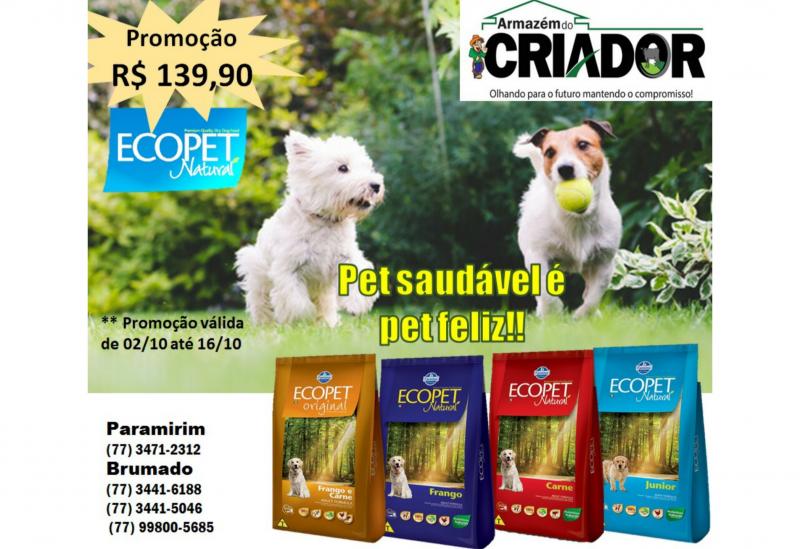 Armazém do Criador: Pet saudável é Pet Feliz 