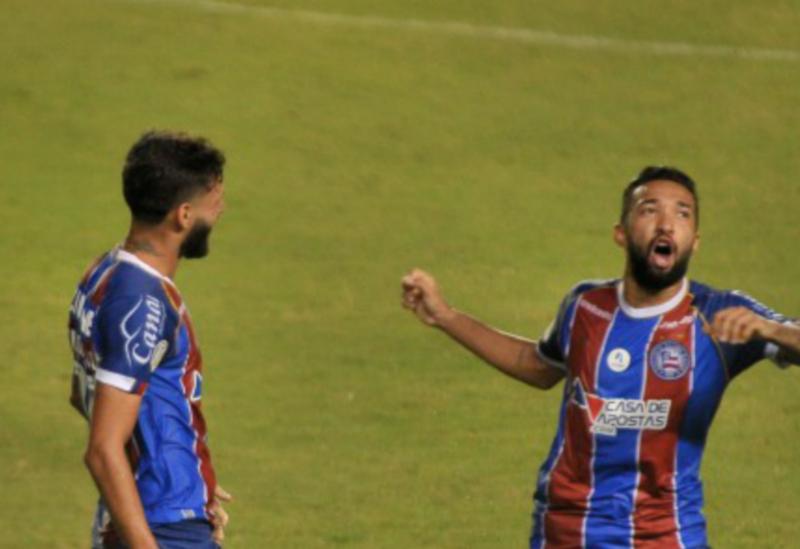 Bahia bate Vasco por 3x0 em Pituaçú e respira
