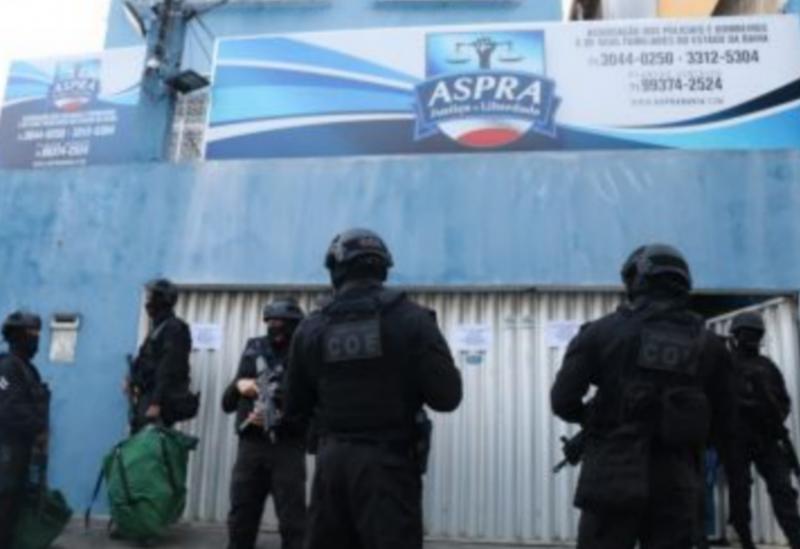 Sedes da Associação de Policiais da Bahia são interditadas por determinação judicial