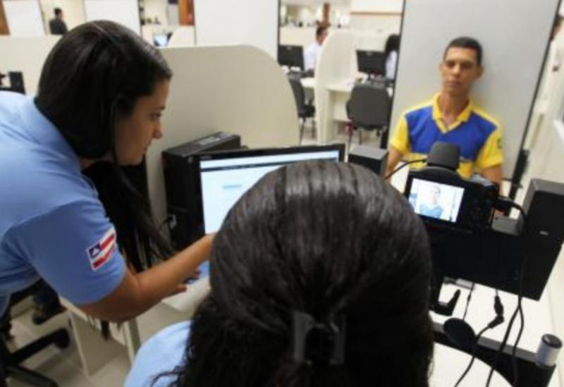 Detran-BA vai usar sistema de reconhecimento facial para emissão da CNH