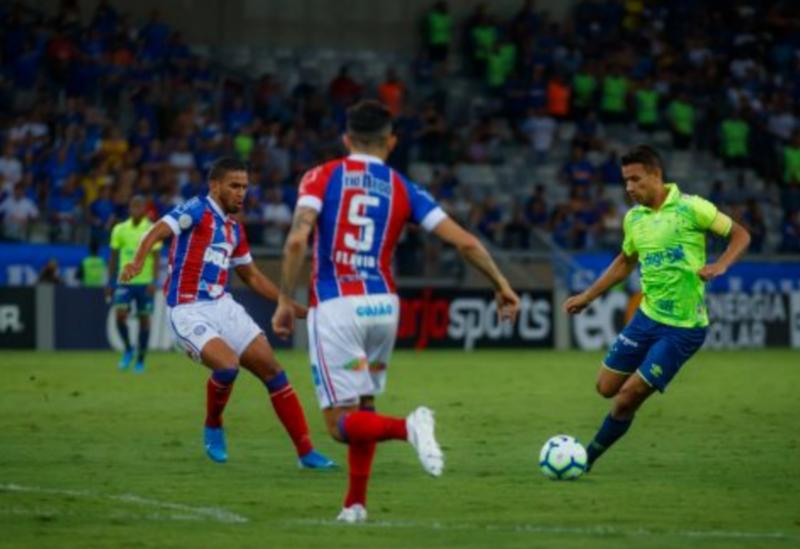 Bahia e Cruzeiro ficaram no 1 a 1 em BH