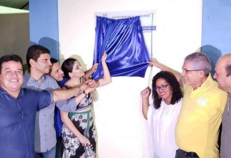 Deputado Marquinho Viana participa de inauguração de obras em Rio de Contas