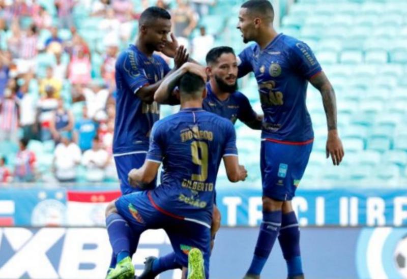 Bahia empata com o Palmeiras na Fonte