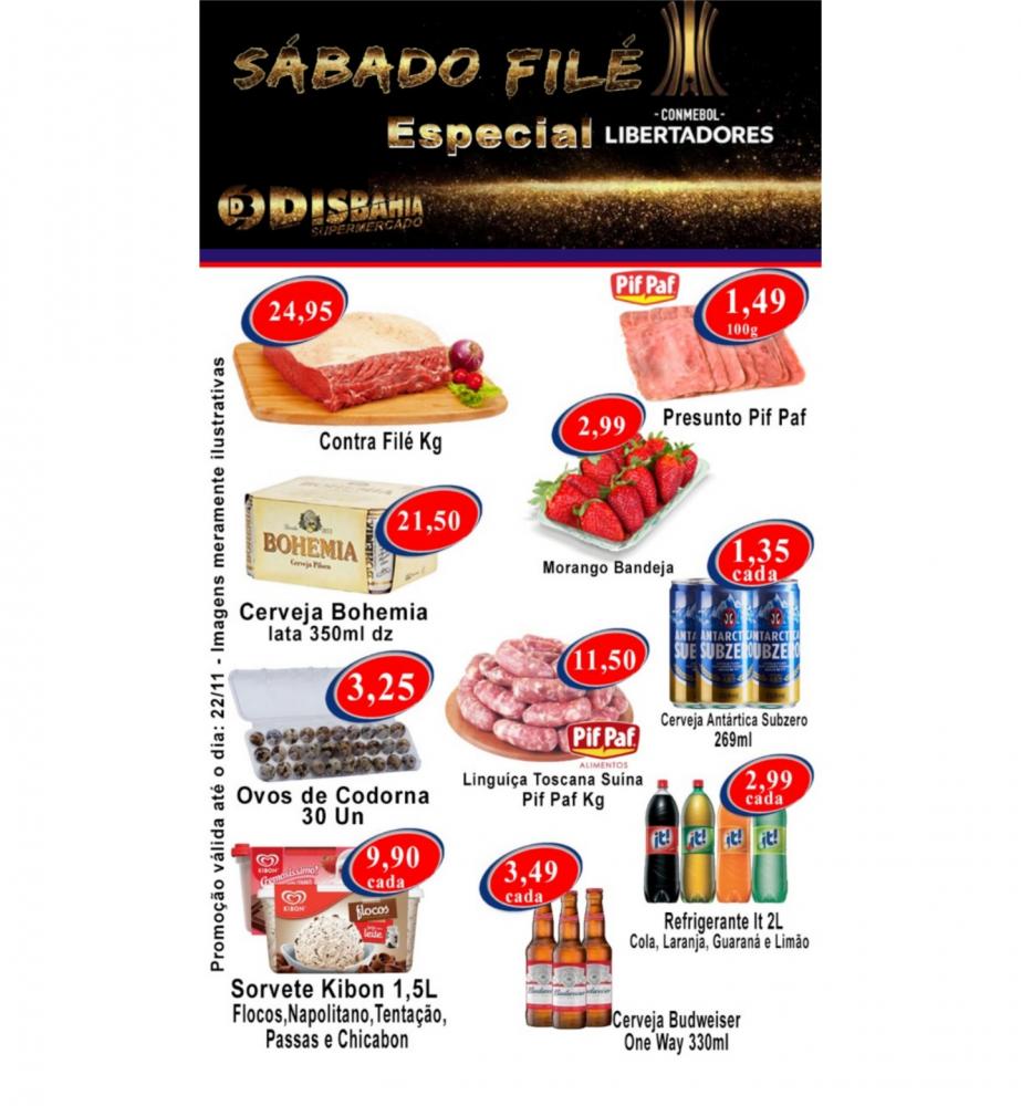 Ofertas: Sábado Filé do Disbahia Supermercado