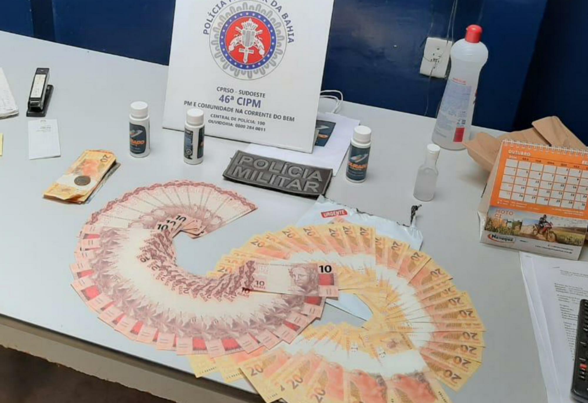 Livramento: Policiais militares encontram cédulas de dinheiro falsas em posse de menor infrator