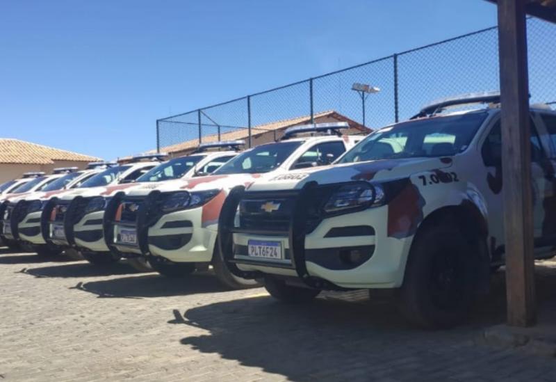 Solenidade em Jacaraci marca entrega de viaturas a Cipe Sudoeste