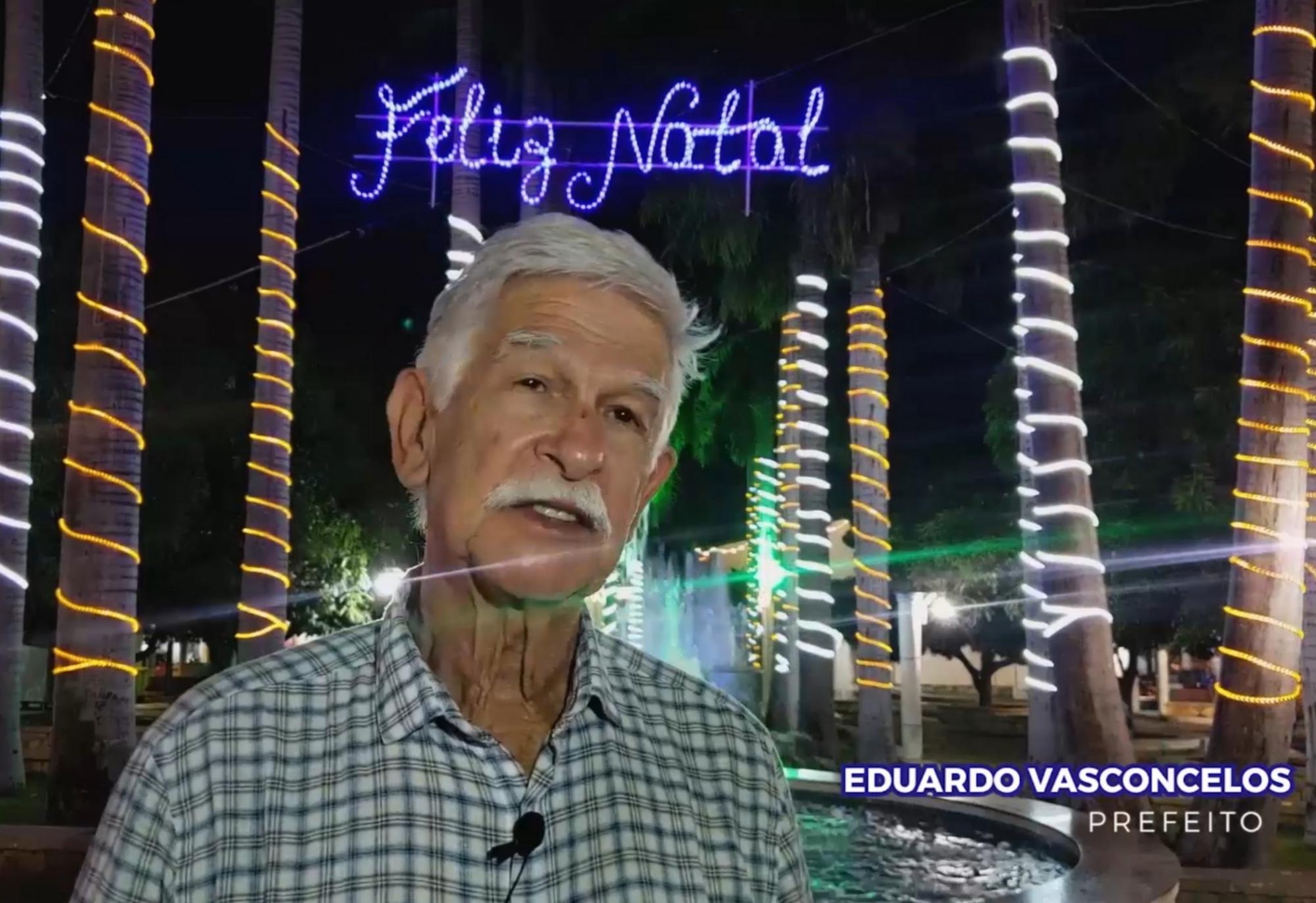 Brumado: Prefeito Eduardo Vasconcelos deixa mensagem à população