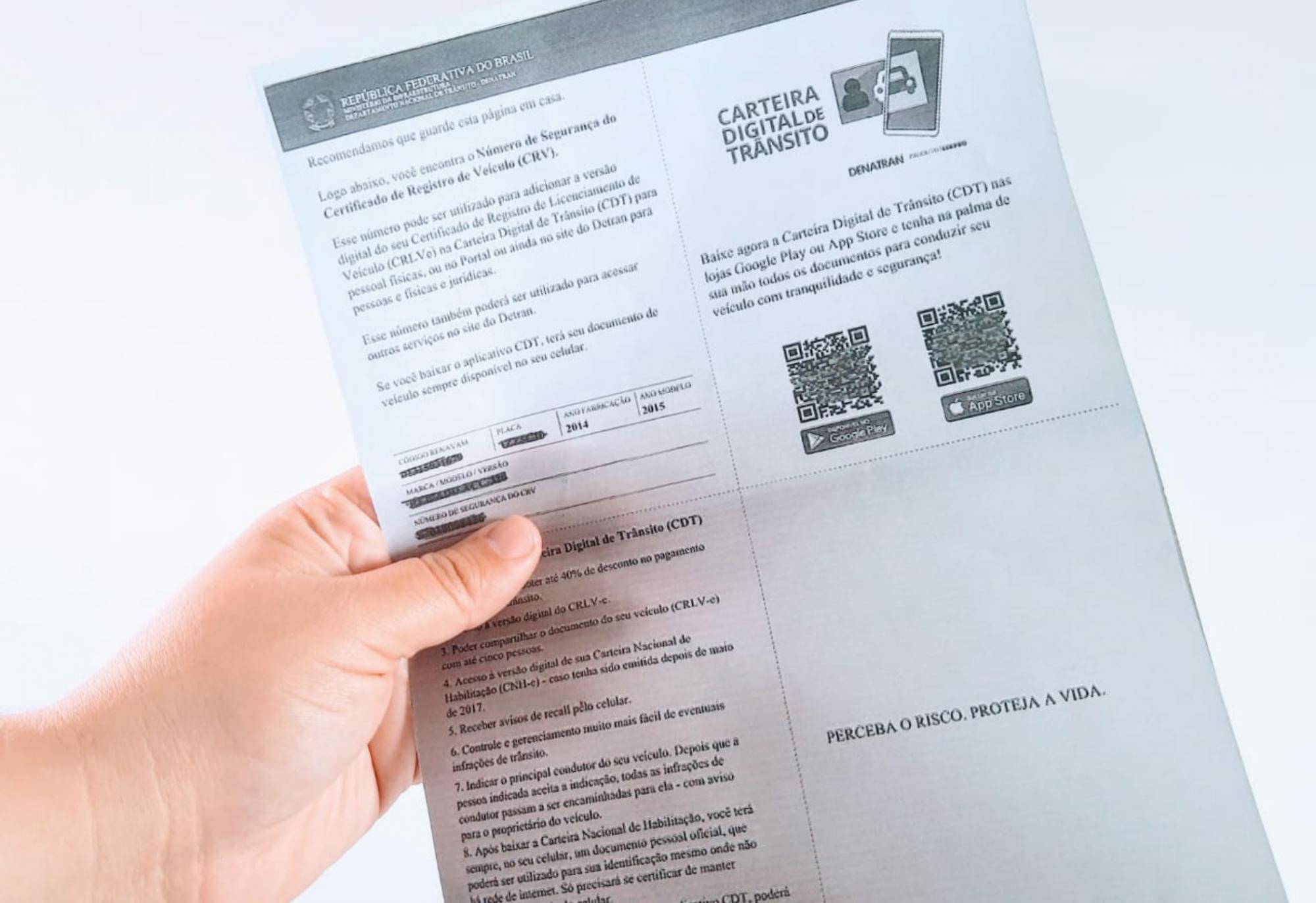 Detran-BA anuncia novo documento eletrônico que unifica licenciamento e certificado de registro do veículo