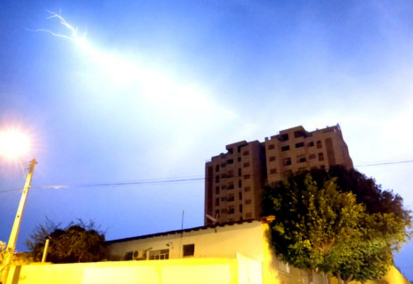 Em três dias, Bahia é atingida por 73 mil raios