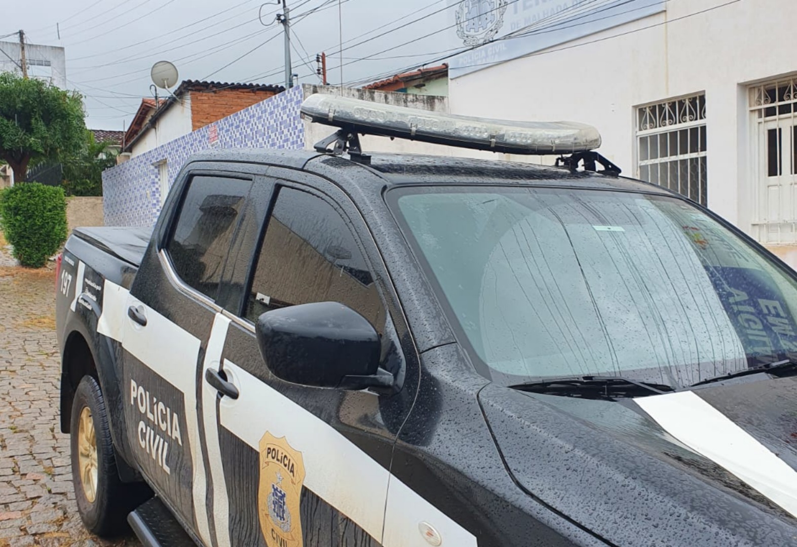 Polícia Civil cumpriu prisão mandado de prisão preventiva e busca e apreensão no centro de Malhada de Pedras