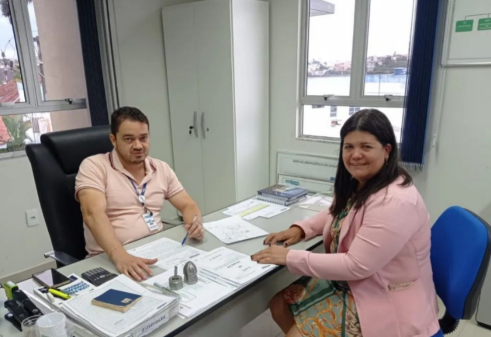 Em busca de demandas para Brumado, Verimar do Sindicato visita sede da Embasa em Caetité