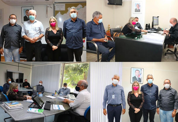 Ivana e João Veiga garantem obras de pavimentação e iluminação para Pindaí