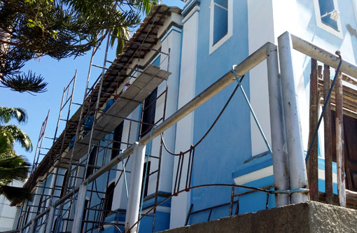 Igreja Matriz de Brumado está sendo restaurada