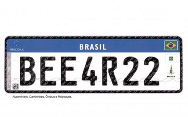 Detran afirma que liminar não altera decisão do Contran e placa Mercosul passa a valer dia 17