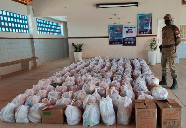 Livramento: Polícia Militar realizou mutirão para Campanha Força Solidária