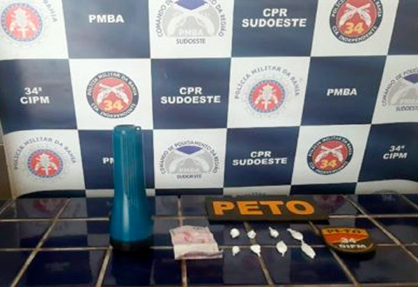 Brumado: Menor é apreendido após ser flagrado com drogas no bairro Parque Alvorada