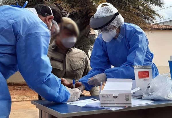 Brumado: policiais militares que tiveram contato com oficial infectado pelo Covid-19 testam negativo