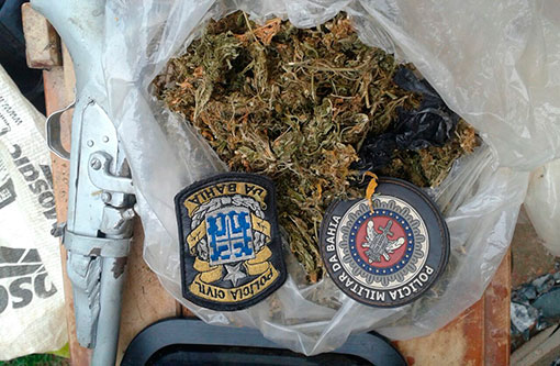 Ibicoara: Polícia Civil apreende drogas e produtos roubados