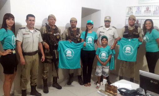 Brumado: Polícia Militar apoia a caminhada 'Passo que Salvam'