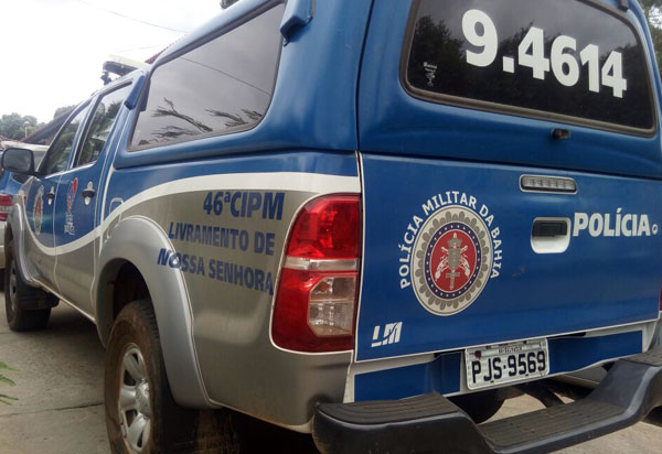 Polícia Militar localiza em Livramento  indivíduo com mandado de prisão em aberto