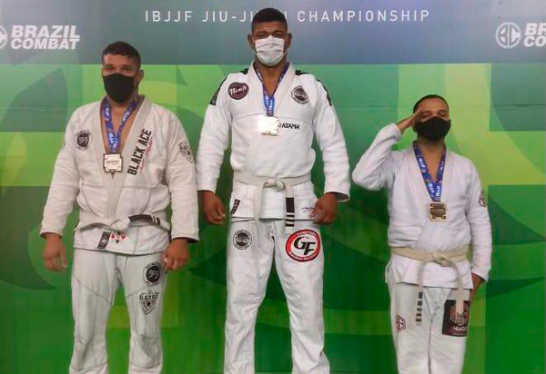 Policial lotado em Livramento ganha medalha em campeonato internacional de Jiu-jitsu