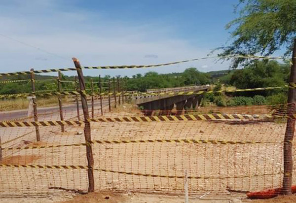 Tanhaçu: obra de ampliação da ponte sobre o Rio de Contas em Sussuarana tem início