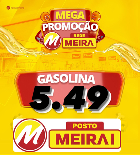  Brumado: Promoção de Gasolina no Posto Meira
