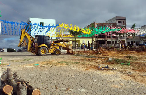 Centro de Aracatu ostentará praça moderna e atraente