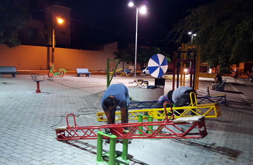 Brumado: Equipamentos da Praça da Ciência já estão sendo instalados