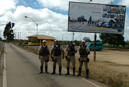 CIPRv Brumado comemora 8 anos de atividades com ações de prevenção de acidentes e fiscalização do trânsito 