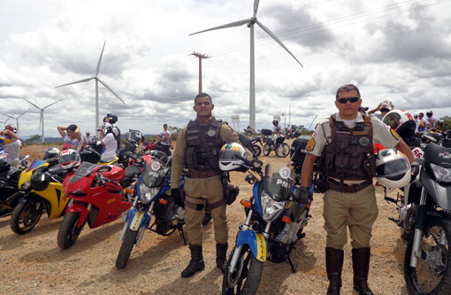 Polícia Rodoviária Estadual participa do 2º Encontro Nacional de Motociclistas em Caetité